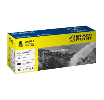 Toner BLACK POINT LCBPH742Y do HP CE742A / 307A yellow 8300 str.