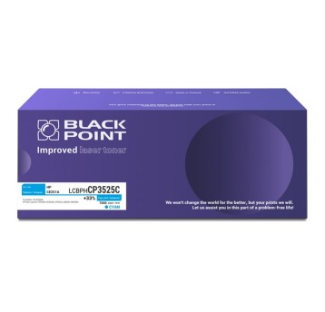 Toner BLACK POINT LCBPHCP3525C do HP CE251A / 504A cyan 7000 str.