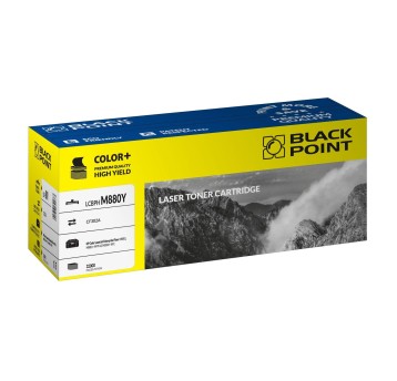 Toner BLACK POINT LCBPHM880Y do HP CF302A / 827A yellow 32000 str.