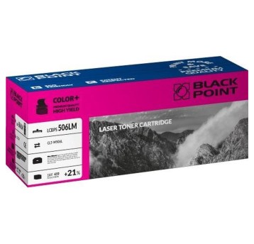 Toner BLACK POINT LCBPS506LM do Samsung CLT-M506L / M506L / SU305A magenta 4250 str.