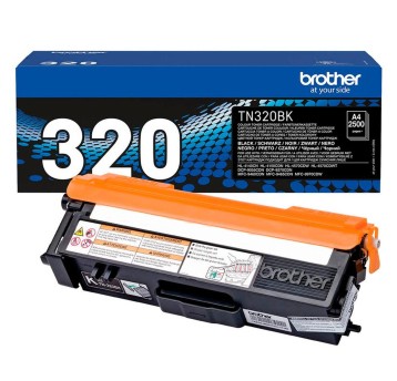 Toner BROTHER TN-320BK black 2500 str.