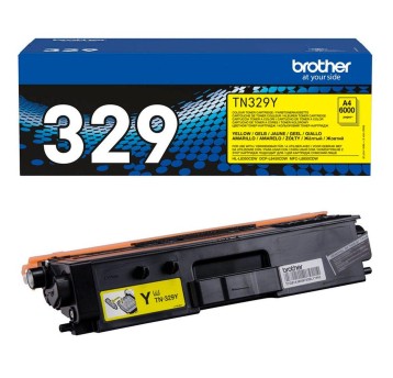 Toner BROTHER TN-329Y yellow 6000 str.