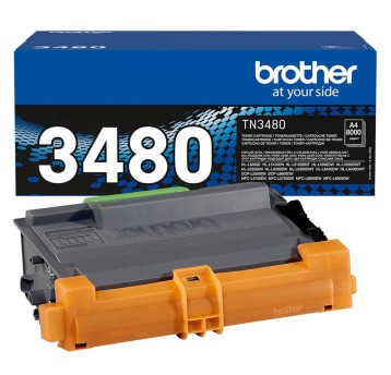 Toner BROTHER TN-3480 black 8000 str.