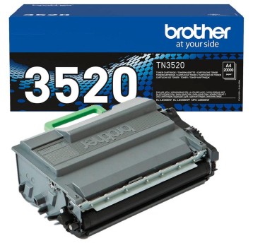 Toner BROTHER TN-3520 black 20000 str.