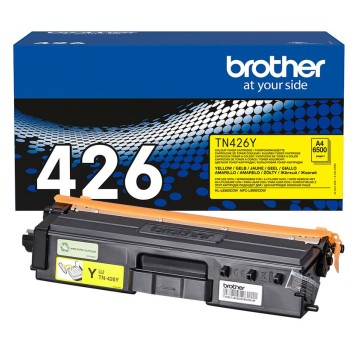 Toner BROTHER TN-426Y yellow 6500 str.