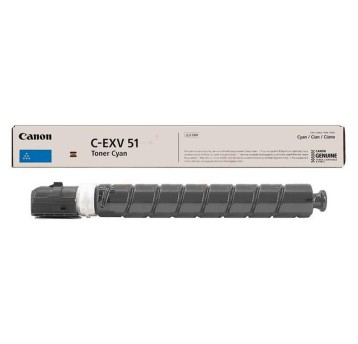 Toner CANON C-EXV51C / 0482C002 cyan 60000 str.