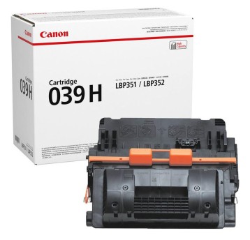 Toner CANON CRG-039H / 0288C001 black 25000 str.