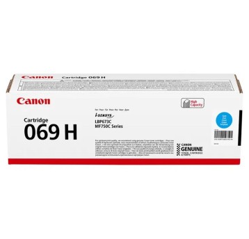 Toner CANON CRG-069HC / 5097C002 cyan 5500 str.