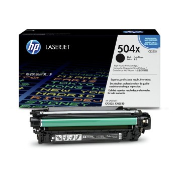 Toner HP CE250X / 504X black 10500 str.