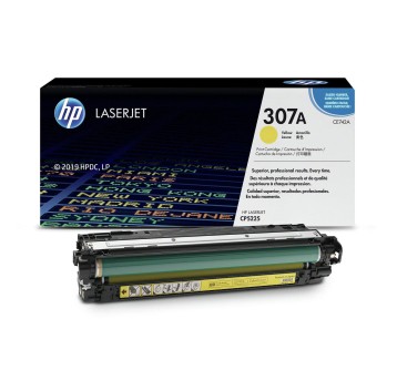 Toner HP CE742A / 307A yellow 7300 str.