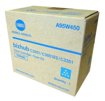 Toner KONICA MINOLTA TNP-49C / A95W450 cyan 12000 str.