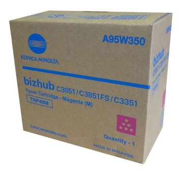 Toner KONICA MINOLTA TNP-49M / A95W350 magenta 12000 str.