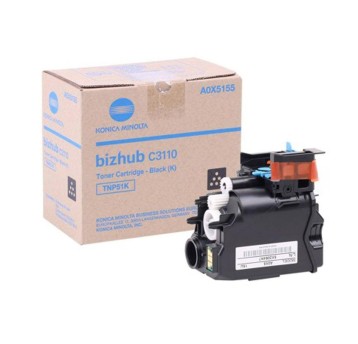 Toner KONICA MINOLTA TNP-51K / A0X5155 black 5000 str.