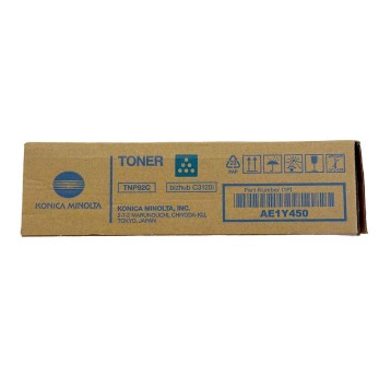 Toner KONICA MINOLTA TNP-92C / AE1Y450 cyan 4000 str.