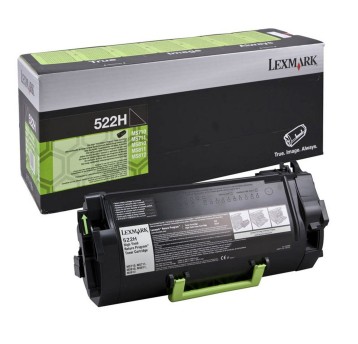 Toner LEXMARK 52D2H00 / 522H black 25000 str. | 52D2H0E / 522HE |