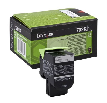 Toner LEXMARK 70C20K0 / 702K black 1000 str.