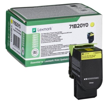 Toner LEXMARK 71B20Y0 yellow 2300 str.