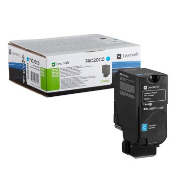 Toner LEXMARK 74C20C0 cyan 3000 str. | 74C20C0 |