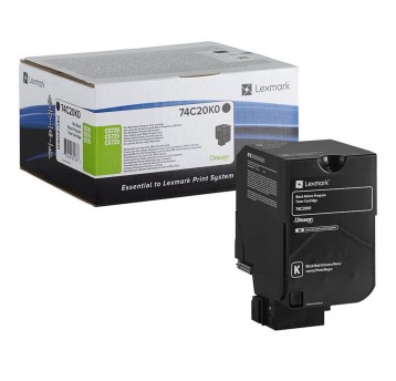 Toner LEXMARK 74C20K0 black 3000 str. | 74C20KE |