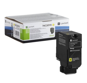 Toner LEXMARK 74C20Y0 yellow 3000 str. | 74C20YE |