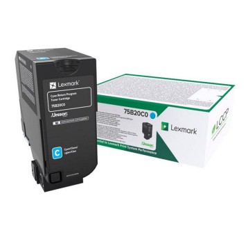 Toner LEXMARK 75B20C0 cyan 10000 str.