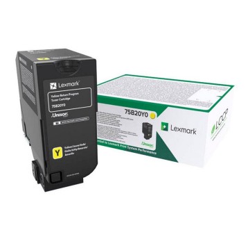 Toner LEXMARK 75B20Y0 yellow 10000 str.