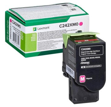 Toner LEXMARK C242XM0 magenta 3500 str.