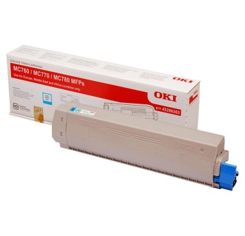 Toner OKI 45396303 cyan 6000 str.