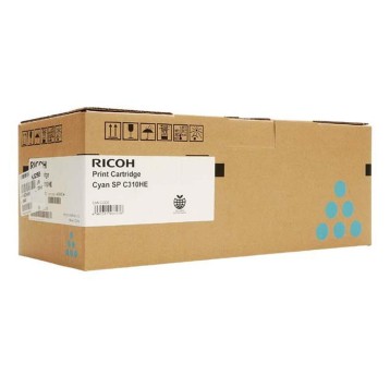 Toner RICOH SP-C310HE / 406480 / 406492 / 407637 / 406774 cyan 6000 str.