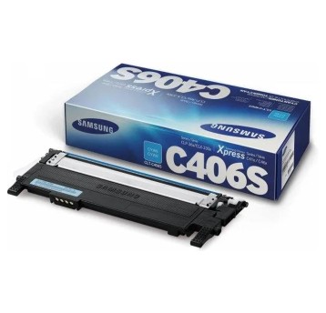 Toner SAMSUNG CLT-C406S / C406S / ST984A cyan 1000 str.