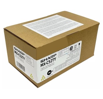 Toner SHARP MX-C52TY yellow 14200 str.