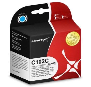 Tusz ASARTO AS-C102C do Canon PFI-102C / 0896B001 cyan 130ml