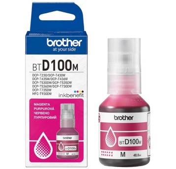Tusz BROTHER BT-D100M magenta 48,8ml 5000 str.
