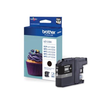 Tusz BROTHER LC-123BK black 12,1ml 600 str.