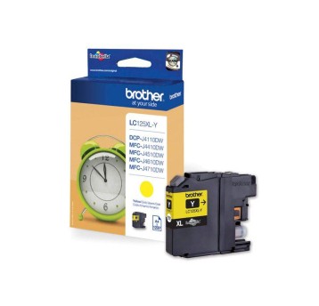 Tusz BROTHER LC-125XL-Y yellow 10,8ml 1200 str.