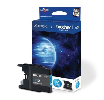 Tusz BROTHER LC-1280XL-C cyan 13,3ml 1200 str.