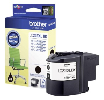 Tusz BROTHER LC-229XL-BK black 48,2ml 2400 str.