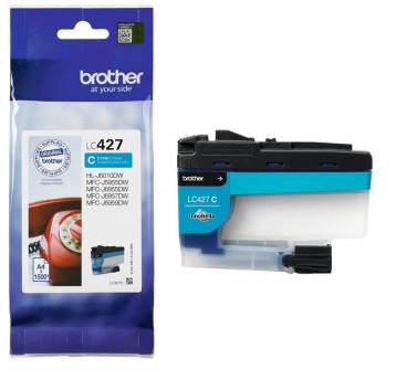 Tusz BROTHER LC-427C cyan 15,2ml 1500 str.