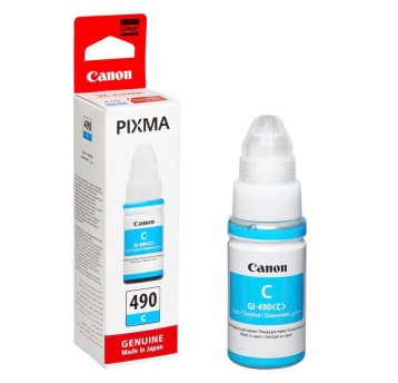 Tusz CANON GI-490C / 0664C001 cyan 70ml 7000 str.