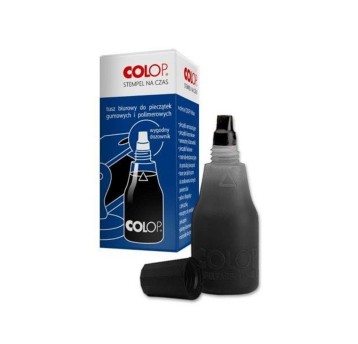 Tusz do pieczątek gumowych 25ml COLOP kol. czarny