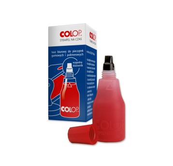 Tusz do pieczątek gumowych 25ml COLOP kol. czerwony