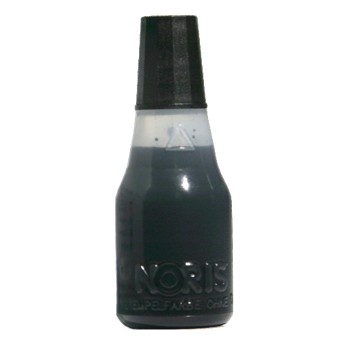Tusz do pieczątek gumowych 25ml NORIS kol. czarny [110S]