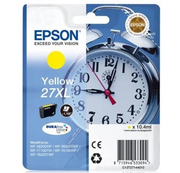 Tusz EPSON 27XL-Y / T2714 / C13T27144012 yellow 10,4ml 1100 str.