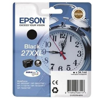 Tusz EPSON 27XXL-BK / T2791 / C13T27914012 black 34,1ml 2200 str.