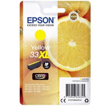 Tusz EPSON 33XL / T3364 / C13T33644012 yellow 8,9ml 650 str.