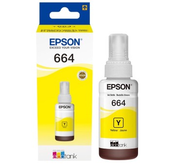 Tusz EPSON 664Y / T6644 / C13T66444A yellow 70ml 6400 str.
