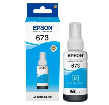 Tusz EPSON 673C / T6732 / C13T67324A cyan 70ml 6500 str.