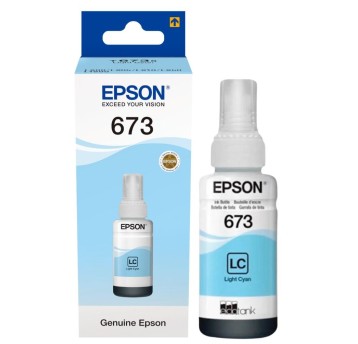 Tusz EPSON 673LC / T6735 / C13T67354A light cyan 70ml 6500 str.