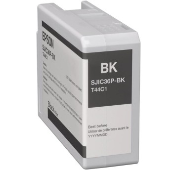 Tusz EPSON SJIC36P-BK / T44C1 / C13T44C140 black 80ml