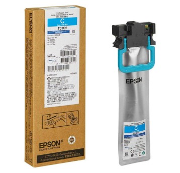 Tusz EPSON T01C2 / C13T01C200 cyan 45,4ml 5000 str. (wersja XL)